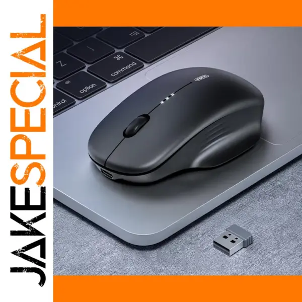 Wireless Rechargeable Ergonomic Office Mouse