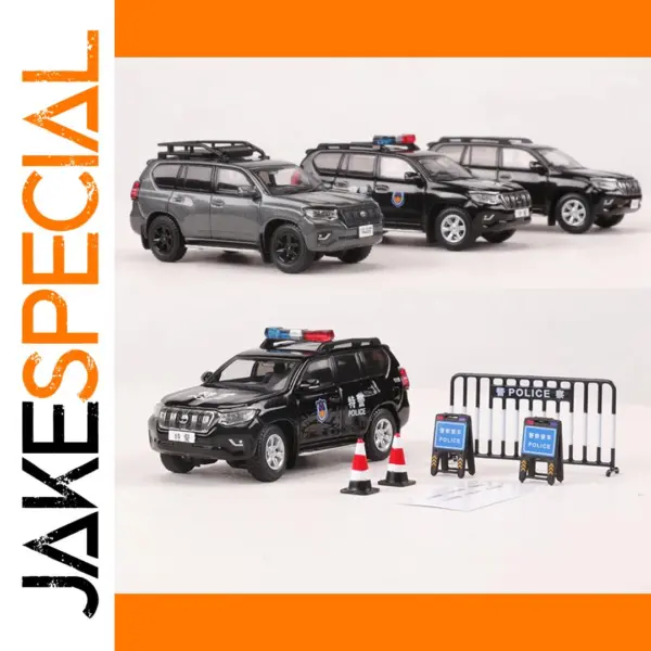 1:64 Toyota Land Cruiser Prado Diecast Model Car