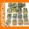 1/72 Plastic WWII Tank Model Kit Set