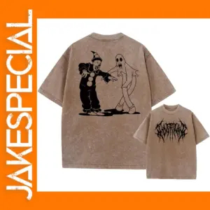 Oversized Printed Cotton T-Shirt for Men