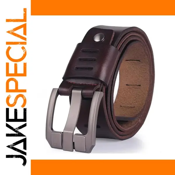 Genuine Cowhide Leather Belt for Men
