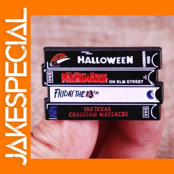Friday the 13th Pines Enamel Brooch Pin