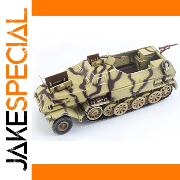 1:72 Scale Sd.Kfz.8 Halftrack Model Replica