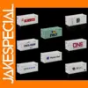 3pcs HO Scale 20ft Hi-Cube Reefer Containers