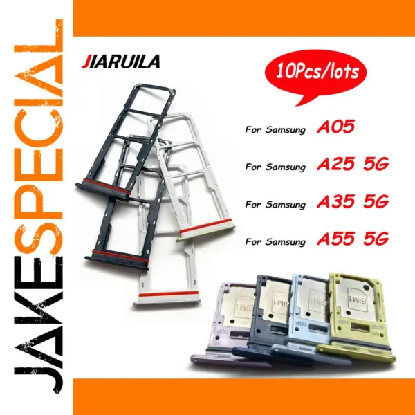 10-Pack Samsung A05 A25 A35 A55 5G SIM Tray Holders