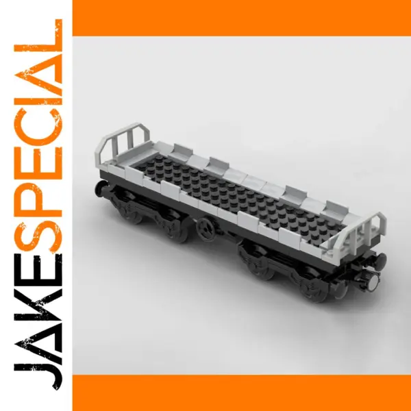 98PCS Creative Railroad Cart Building Blocks
