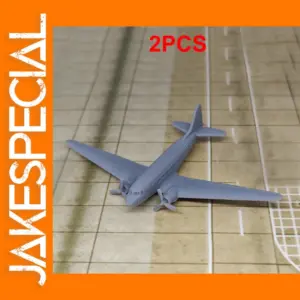 C-47 AirTrain Model Aircraft 2PCS Resin 1/700 1/350