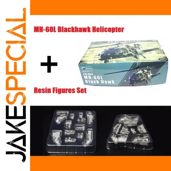 1/35 MH-60L Blackhawk Model Kit with Figures