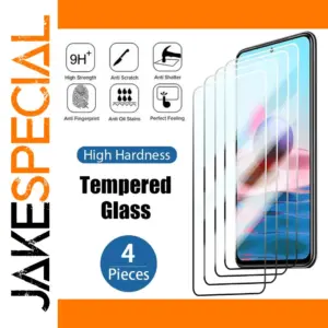 4PCS Tempered Glass for Xiaomi Redmi Devices
