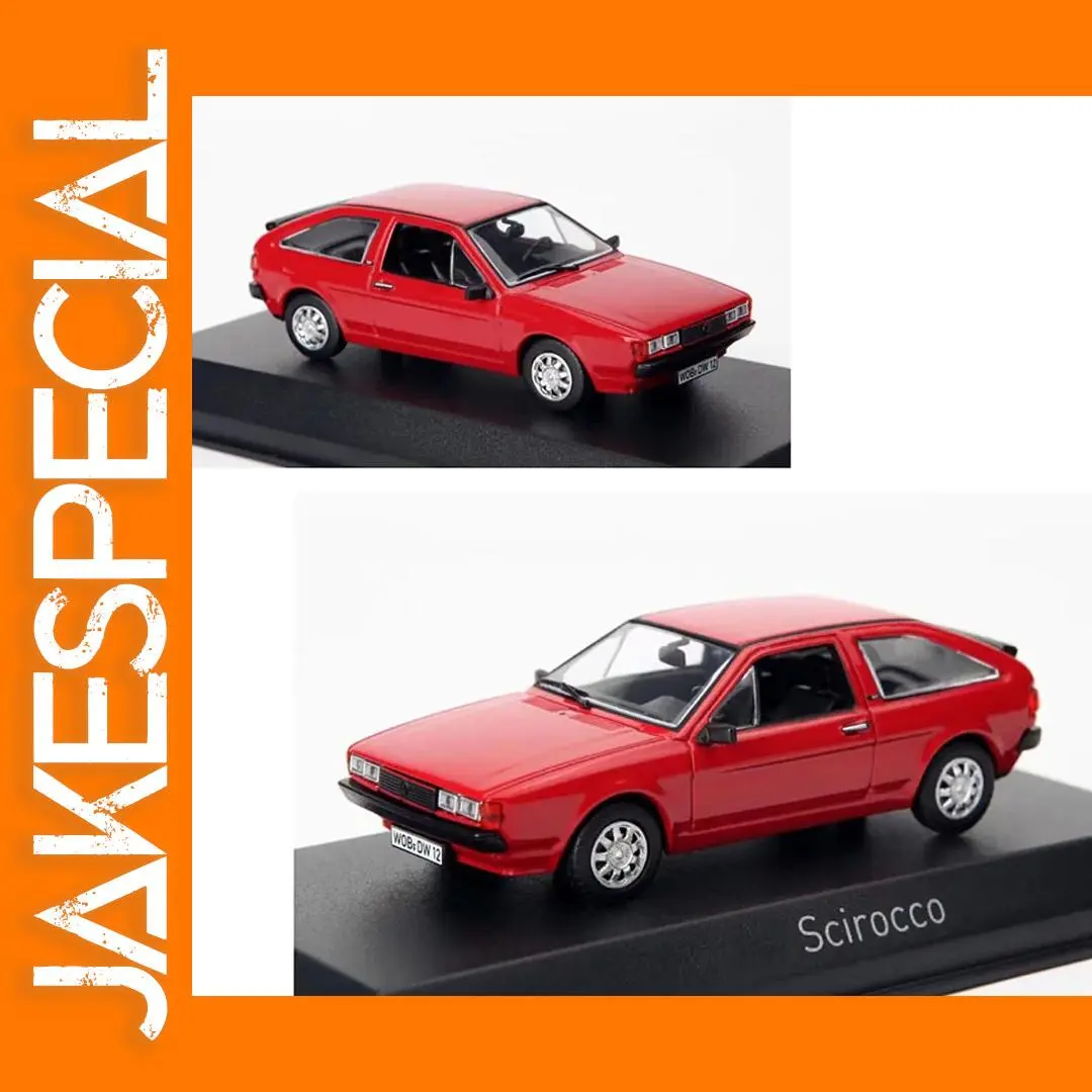 NOREV 1/43 VW Scirocco 1981 Red Model Car 1 NOREV 1/43 VW Scirocco 1981 Red Model Car