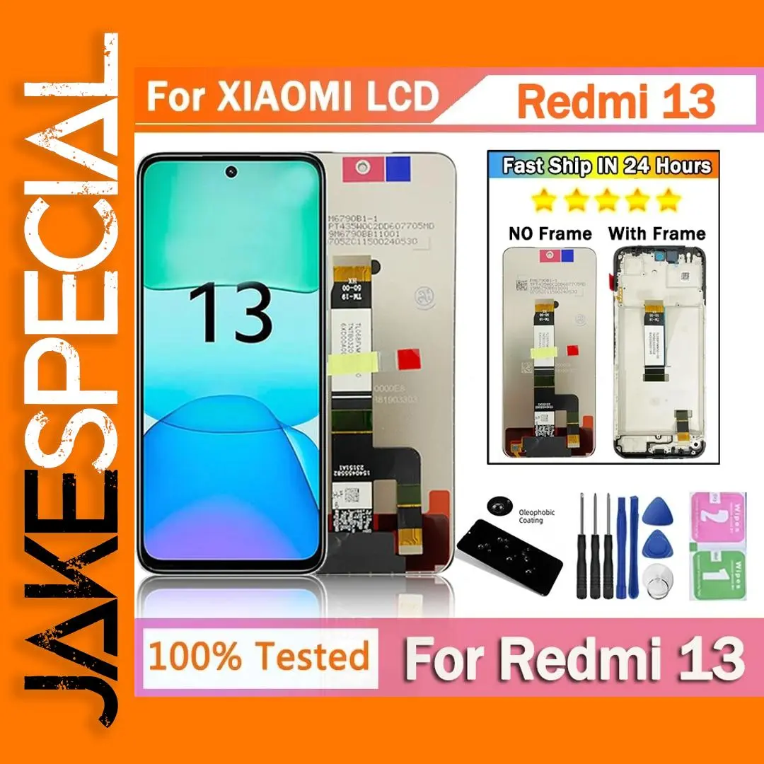 OEM Xiaomi Redmi 13 LCD Touch Screen Assembly 1 OEM Xiaomi Redmi 13 LCD Touch Screen Assembly