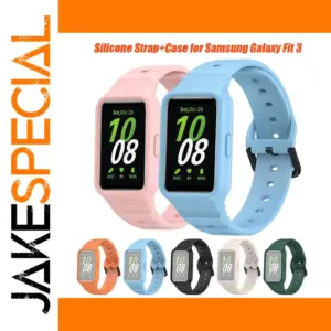 Samsung Galaxy Fit 3 Silicone Strap & Case Set