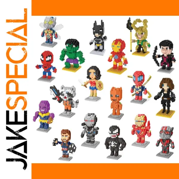 Classic Movie Action Figure Building Blocks Set
