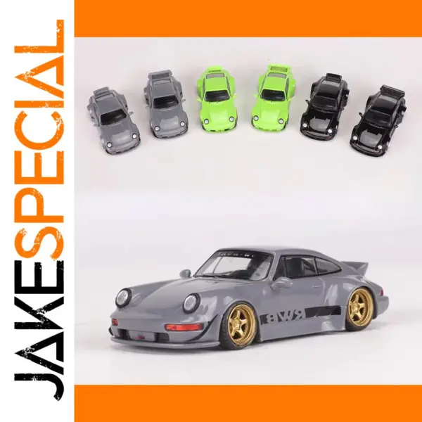 1/64 Scale Die-Cast Alloy Porsche Model Car