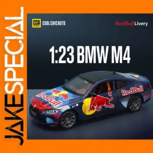 BMW M4 G82 DTM Red Bull Diecast Model Car