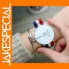 Minimalist UTHAI CQ208 Rotary Quartz Watch