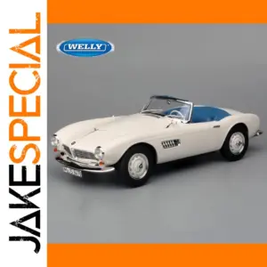 WELLY 1:24 BMW 507 Diecast Car Model