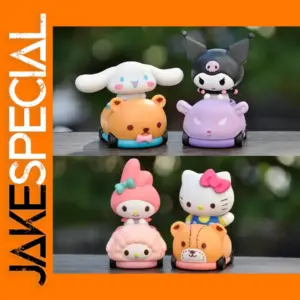Hello Kitty Themed Character Toy Car Set
