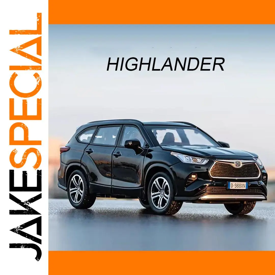 1:32 Highlander Prado Alloy Diecast Car Model 1 1:32 Highlander Prado Alloy Diecast Car Model