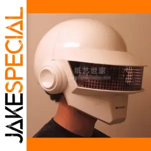 Daft Punk 3D Paper Model Helmet DIY Kit
