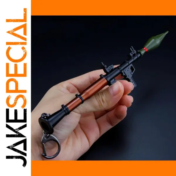 PUBG RPG7 Rocket Launcher Keychain Model 18cm