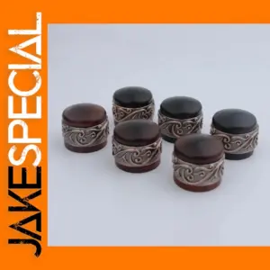Red Sandalwood Ebony Guitar Knob WK012