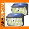 176 LED Solar Motion Sensor Wall Light