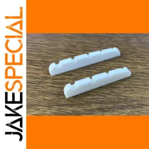 Professional Slotted Bone Nut for Bass Guitar