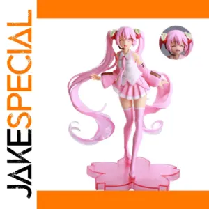 Pink Sakura Miku 20CM PVC Figure Model