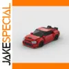 Red Supercar Building Blocks Model Set