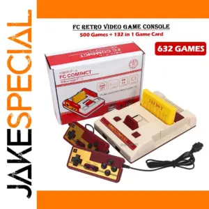 8-Bit Retro Gaming Console with 500 Games for TV