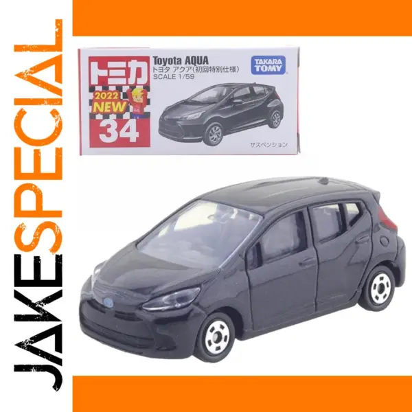 Takara Tomy 1/59 Toyota Aqua Diecast Model Car