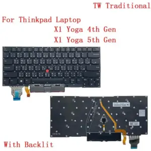 US Keyboard for Lenovo ThinkPad X1 Yoga G4/G5 20 3ce2f3f6 no logo