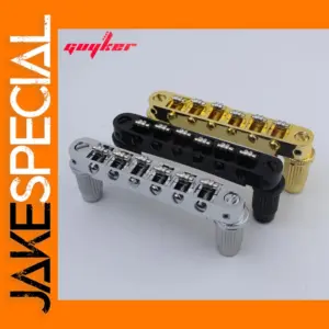 Tune-O-Matic Roller Saddle Bridge for Guitars