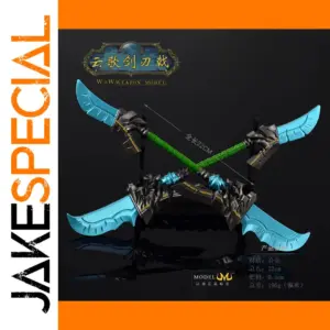 22cm Alloy Cloudsong Glaive Model Figure