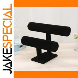 Elegant Velvet Jewelry Display Stand