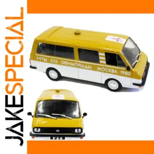 1:43 Scale Vintage Russian RAF-2203 Van Diecast Model