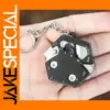 Multifunctional Hexagon Tool Keychain Gadget