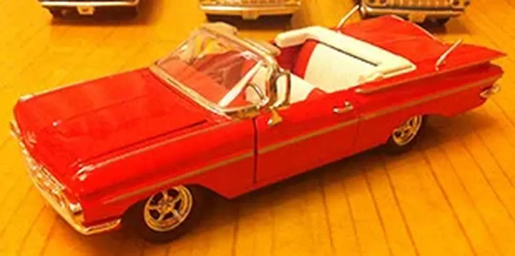 Diecast Alloy 1/32 1959 Impala Model Car 7 Diecast Alloy 1/32 1959 Impala Model Car - Image 7