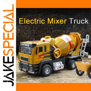 1:40 Electric Mixer Truck Toy with Lights