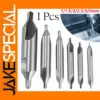 HSS Double End Center Drill Bit Set 1-6mm