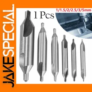 HSS Double End Center Drill Bit Set 1-6mm