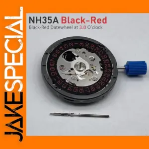 Genuine NH35 Black-Red Datewheel for NH35A