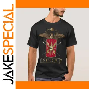 Roman Legion SPQR Eagle Shield T-Shirt S-3XL