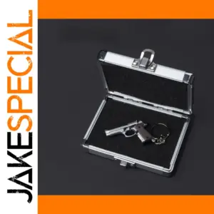 Alloy 1:4 92F Pistol Keychain Fidget Toy
