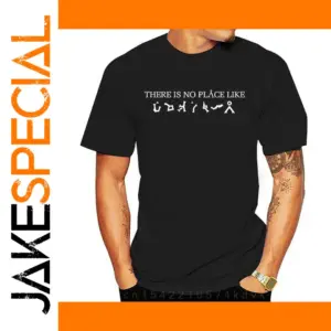 Stargate Earth Print Casual Cotton T-Shirt Men