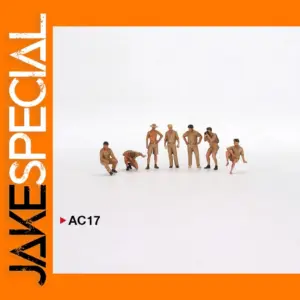 1:64 Scale 1989 Staff Doll Set Figures