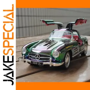 1:32 Scale 300SL Diecast Car Model with Lights