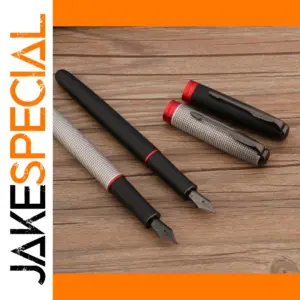 JinHao 75 Frosted Black Fountain Pen Set