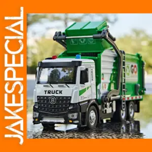 1:18 Electric Garbage Truck Model with Sound